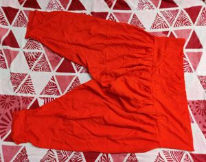 Red Harem Style Pants