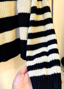 Striped Knit Sweater