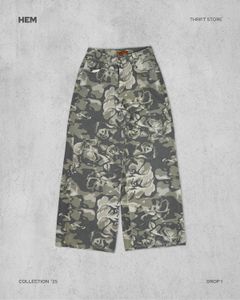 Camo Wide Leg Pants