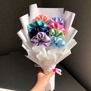 Satin Ribbon Flower Bouquet