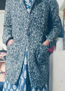 Patterned Women&#39;s Coat