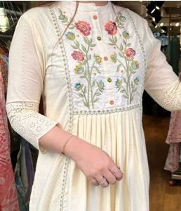 Chikankari Embroidered Kurta Set