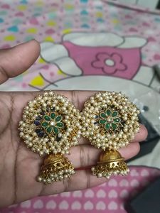 Big Pearl Earrings