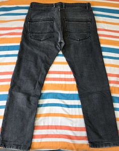 Dark Grey Denim Jeans