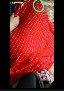 Viscose Red Color Saree....