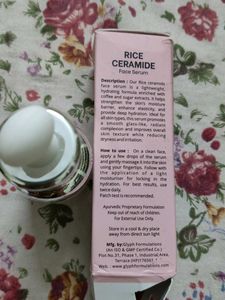Globus Naturals Rice Ceramide Face Serum