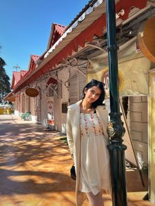 Floral Embroidered Dress