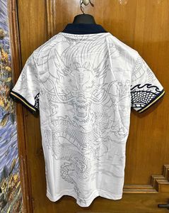 ADIDAS REAL MADRID WHITE DRAGON JERSEY S(38)