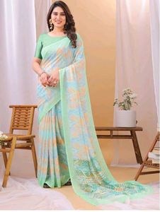 New Chiffon Saree