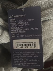Unisex Bathrob