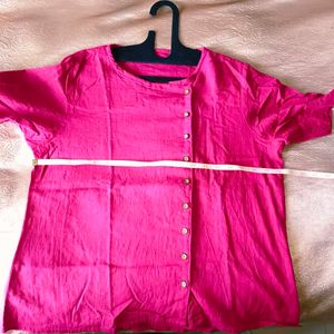 🛍️Pink Button-Down Top⭐⭐⭐⭐⭐