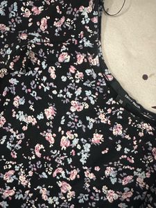 Floral Print Skater Dress