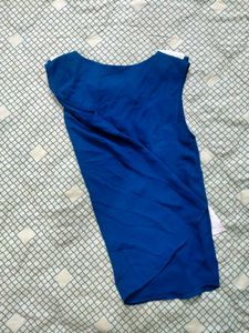 Korean Navy Blue Top