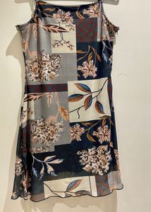 Floral Print Mini Dress