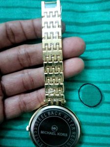 M.K 1st Copy Golden Watch Model Mk 31921