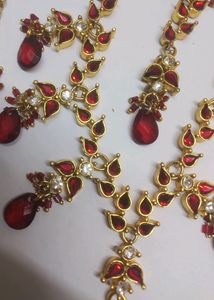 Complete Bridal Red Set