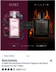 Renee(50ml) X Villain(100ml) EAU DE PARFUM