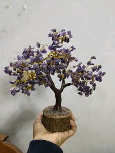 Amethyst Stone Natural Crystal Tree For Decor