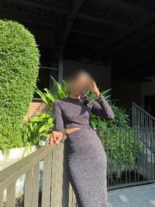 Chic Black Cutout Midi Dress