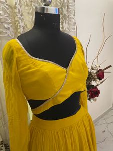 Yellow Lehenga Choli Set