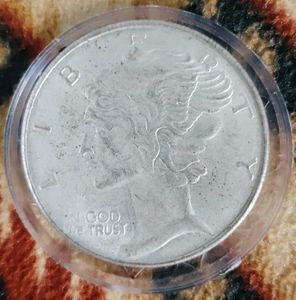 Vintage Liberty Coin Replica.