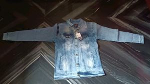 Blue Washed Denim Jacket