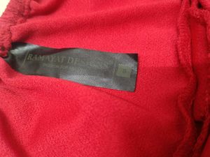 Sleeveless Red Tube Top