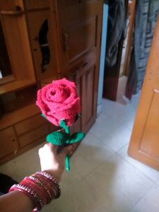 Crochet Woolen Red 🌹