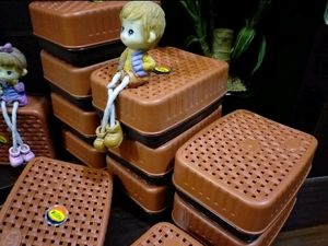 🆕✳ Set Of 6 Premium Soap/Multipurpose Case Brown
