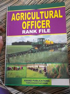 Agricultural Officer Rank File