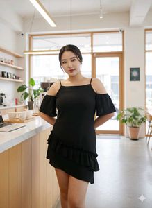 Chic Black Mini Dress