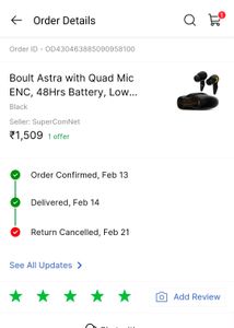 Boult Blutooth Earbuds Used Just 3 Months