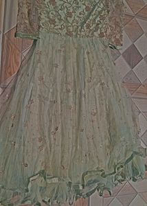 Heavy  Green Ball Gown