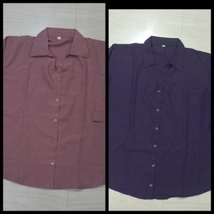2 Shirts (Brand NEW)!! @₹300/-