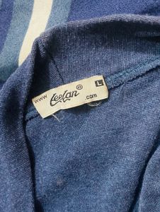Leelan Blue Top - Size L