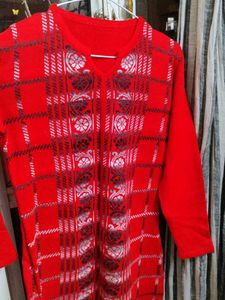 woolen kurta handmade