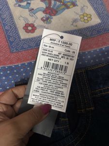 Dark Wash Wide Leg Jeans