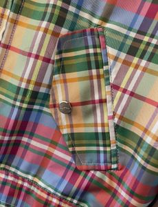 Ralph Lauren Plaid Active Windbreaker Jacket