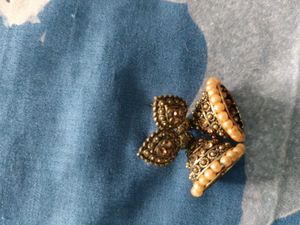 Combo Offer Earring And Maang Tikka
