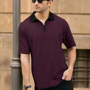 Stylish Black Polo T-Shirt
