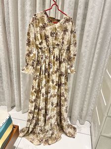 Floral Print Maxi Dress