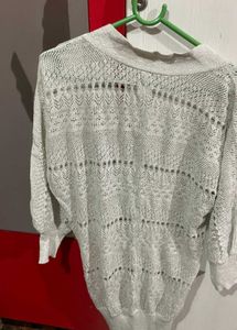 Crochet Knit Cardigan