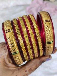 Gold Plated Bangles