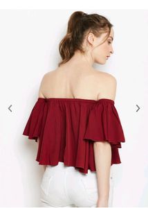 Berrylush Off Shoulder Top
