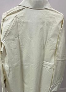 Cream Button-Down Shirt