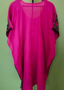 Maya Linen Cotton Kaftan New With Tags