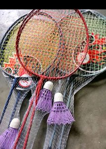 New Badminton Set Of 2 Piece 😇