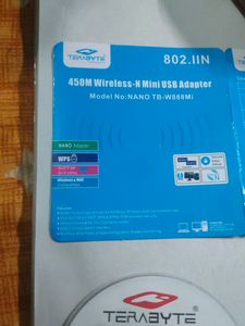 450 M Wireless Wifi Connecter usb With Driver Cd