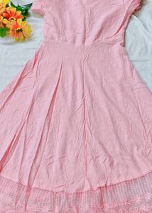 Pink Colour Frock