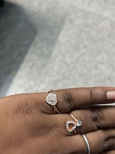 Heart Rings Set
